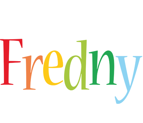 Fredny birthday logo