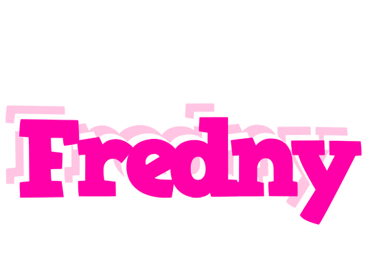 Fredny dancing logo