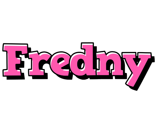 Fredny girlish logo