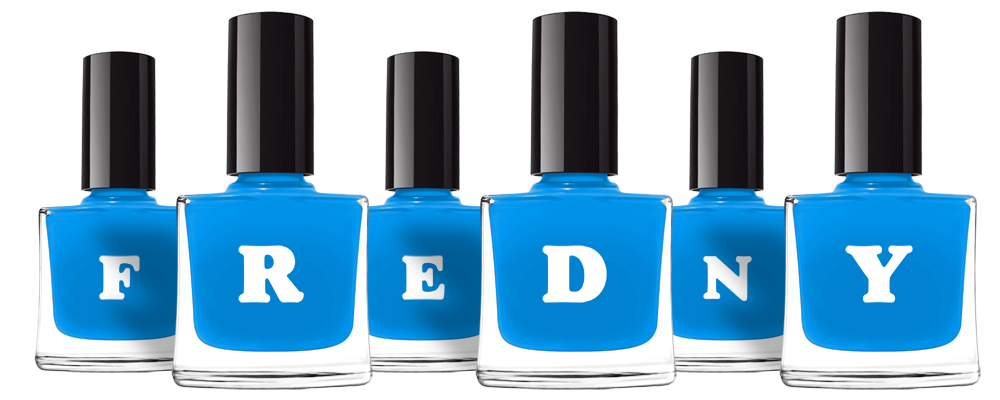 Fredny glossy logo
