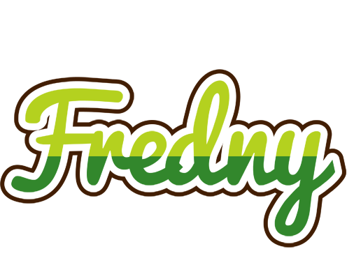 Fredny golfing logo