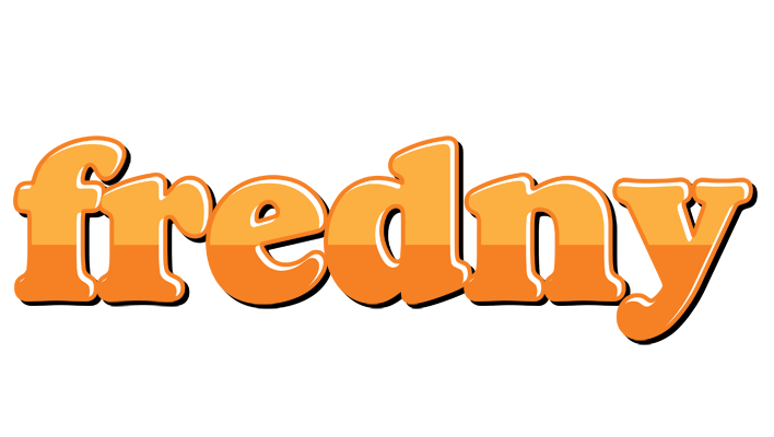 Fredny orange logo