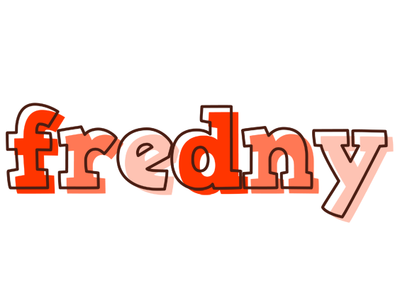 Fredny paint logo