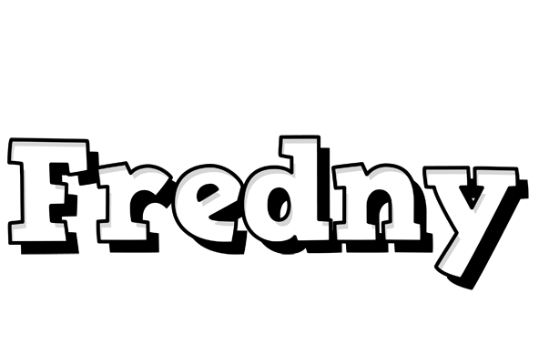 Fredny snowing logo