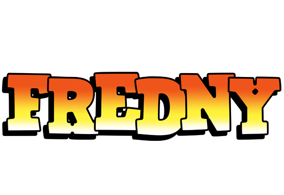 Fredny sunset logo