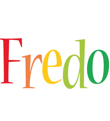 Fredo birthday logo