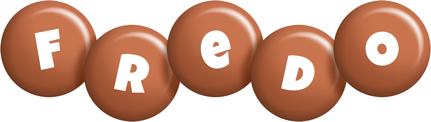 Fredo candy-brown logo