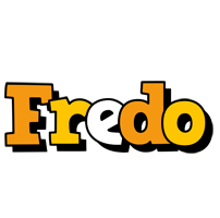 Fredo cartoon logo