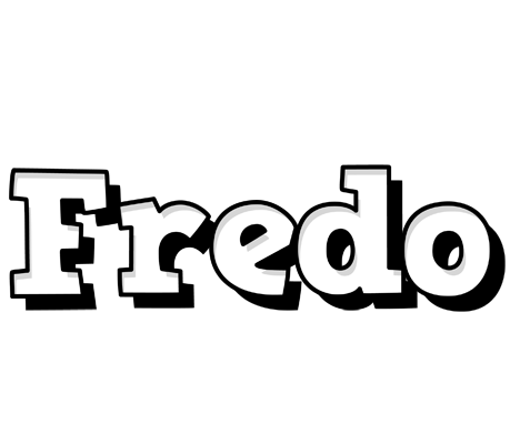 Fredo snowing logo
