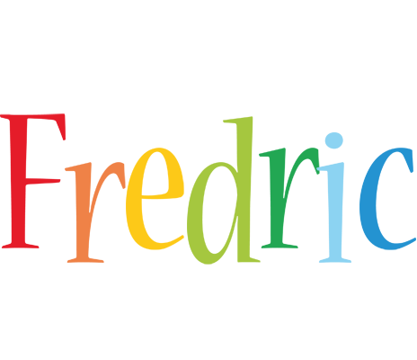 Fredric birthday logo
