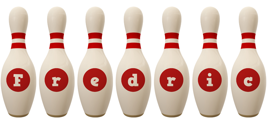 Fredric bowling-pin logo