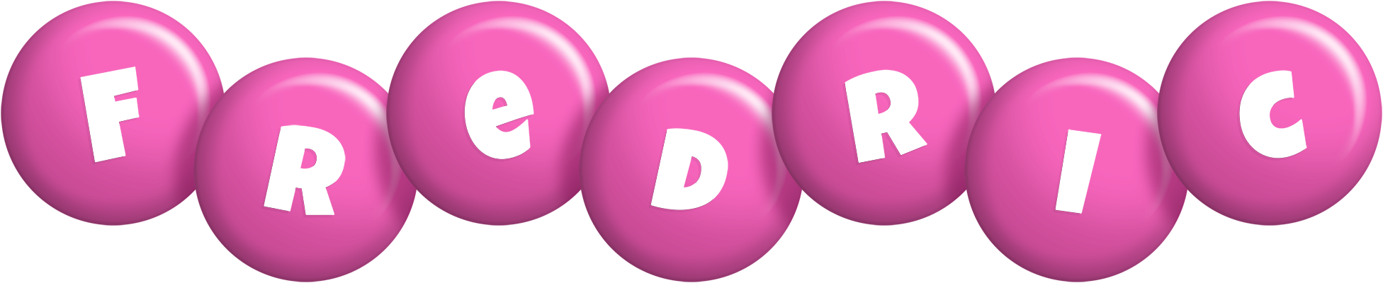 Fredric candy-pink logo