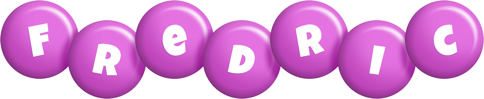 Fredric candy-purple logo