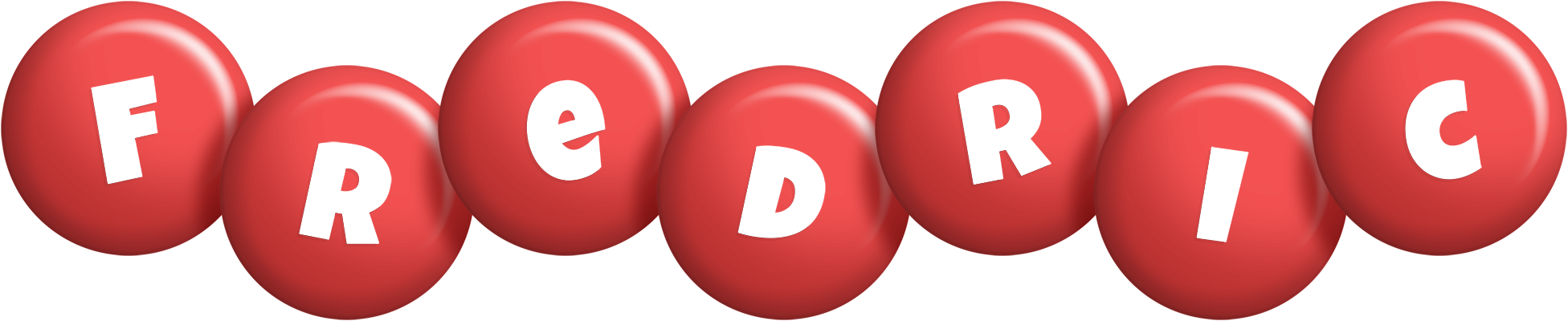 Fredric candy-red logo