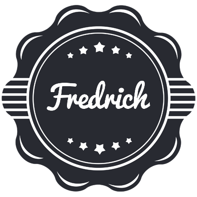 Fredrich badge logo
