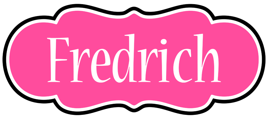 Fredrich invitation logo