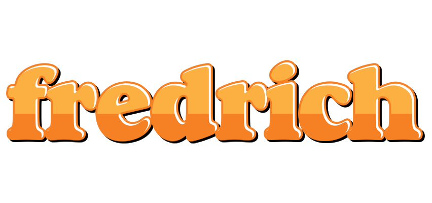 Fredrich orange logo