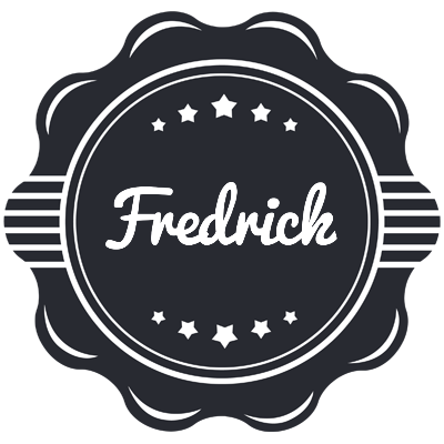 Fredrick badge logo