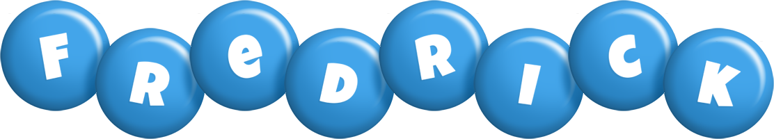 Fredrick candy-blue logo