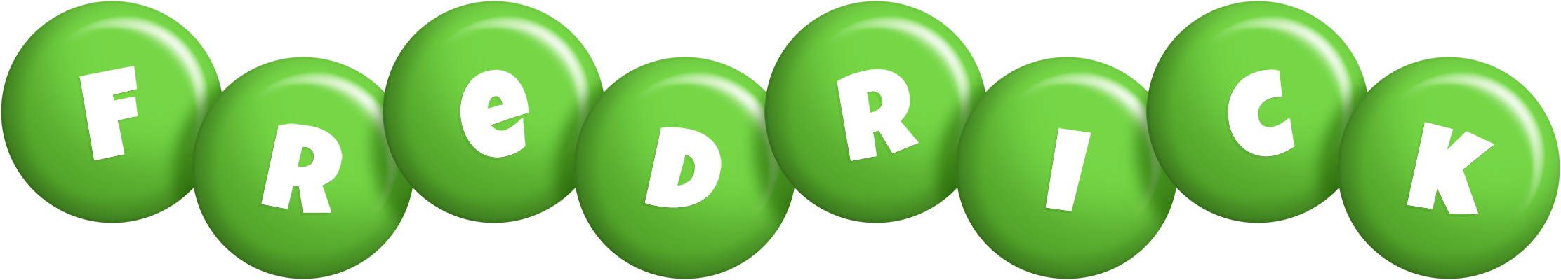 Fredrick candy-green logo