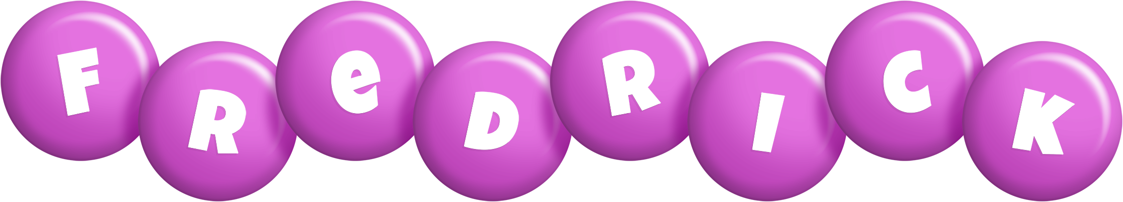 Fredrick candy-purple logo