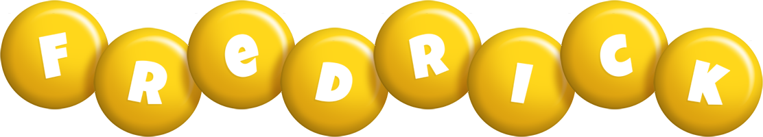 Fredrick candy-yellow logo