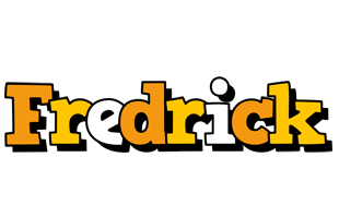 Fredrick cartoon logo