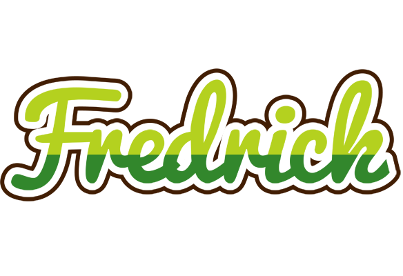 Fredrick golfing logo