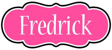 Fredrick invitation logo