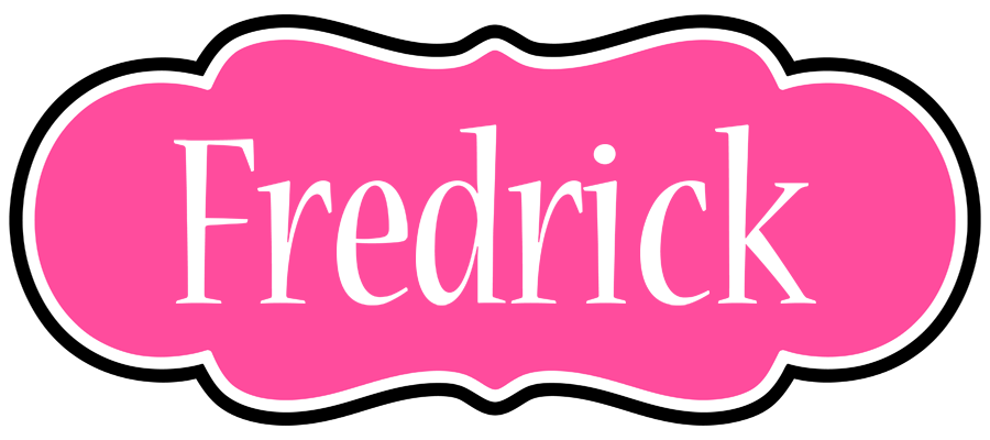 Fredrick invitation logo