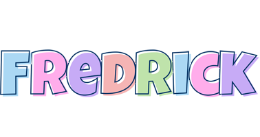 Fredrick pastel logo