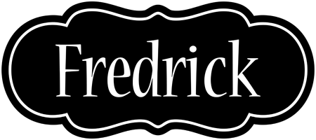 Fredrick welcome logo