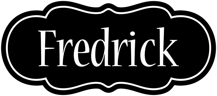 Fredrick welcome logo