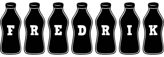 Fredrik bottle logo