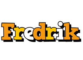 Fredrik cartoon logo