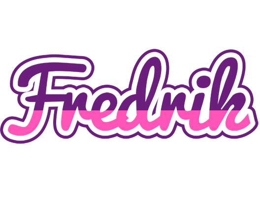 Fredrik cheerful logo