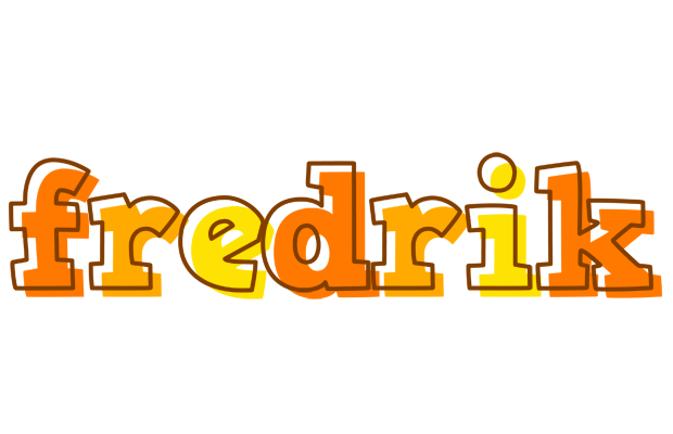 Fredrik desert logo