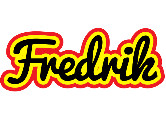 Fredrik flaming logo