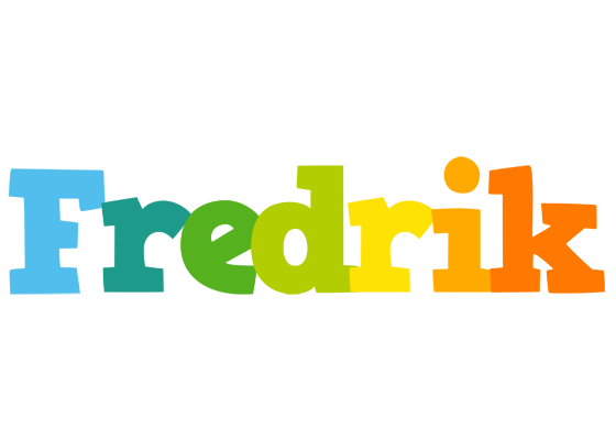 Fredrik rainbows logo