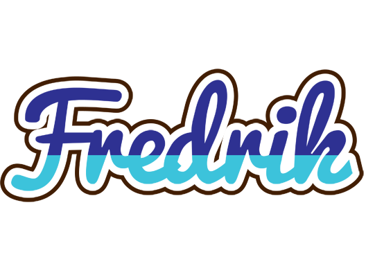 Fredrik raining logo