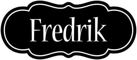 Fredrik welcome logo