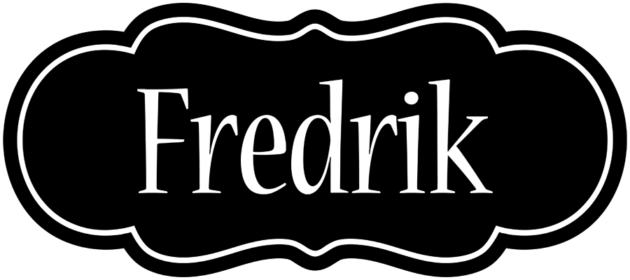 Fredrik welcome logo