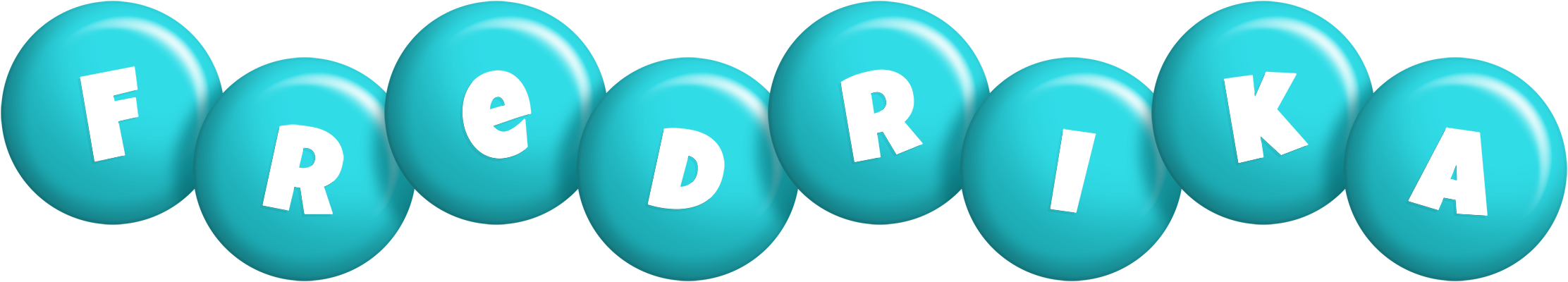Fredrika candy-azur logo