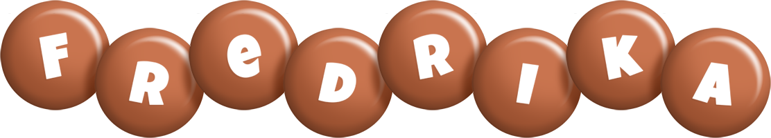 Fredrika candy-brown logo