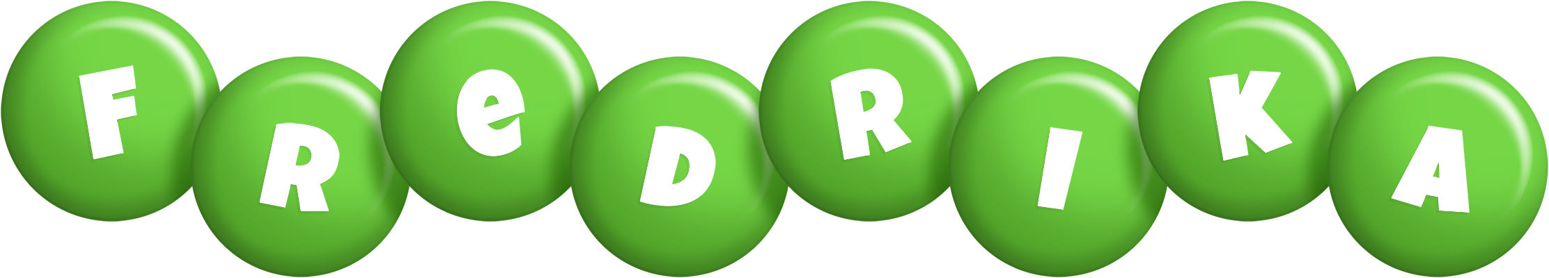 Fredrika candy-green logo