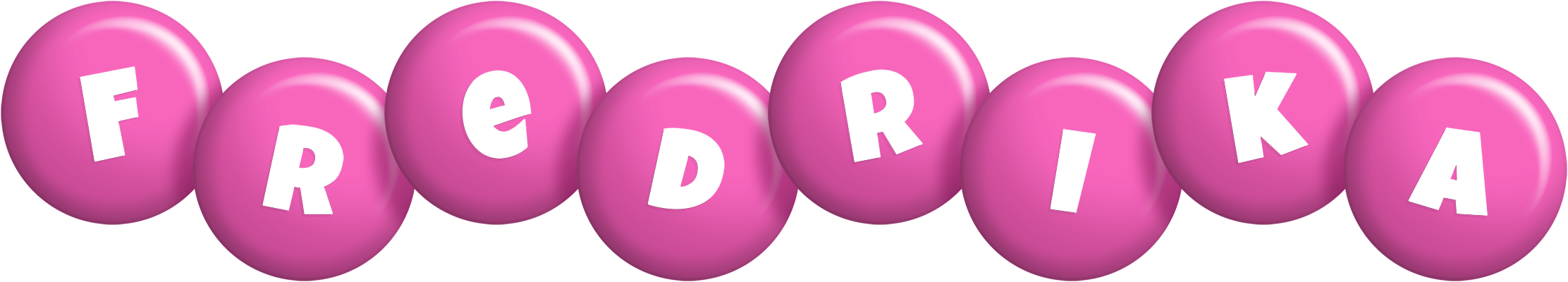 Fredrika candy-pink logo