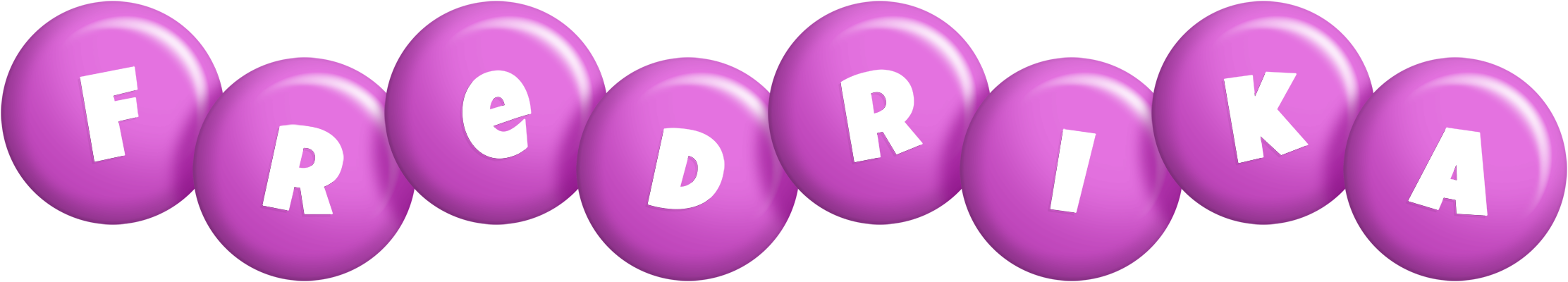 Fredrika candy-purple logo