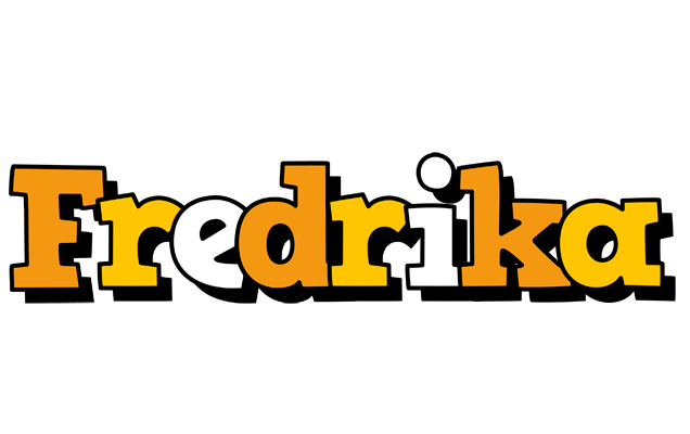 Fredrika cartoon logo