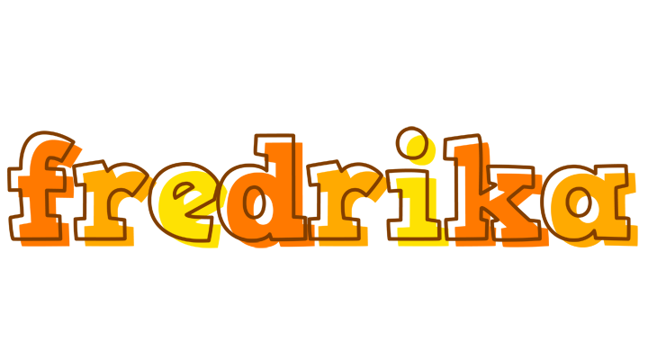 Fredrika desert logo