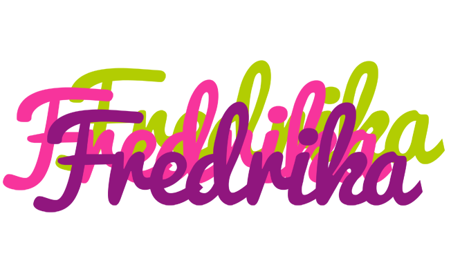 Fredrika flowers logo